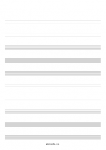 Free Printable Blank Sheet Music in PDF